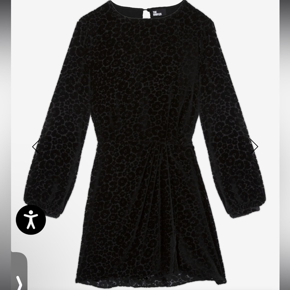 The Kooples SHORT BLACK DRESS - Picture 1 of 9